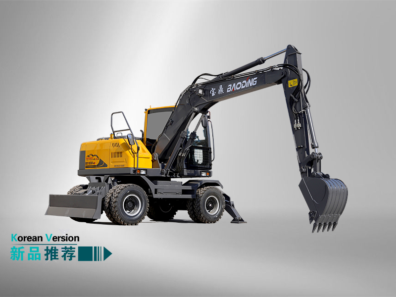 宝鼎BD105轮式挖掘机 宝鼎105轮式挖掘机