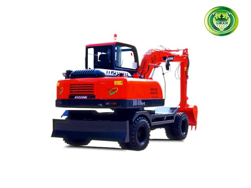 宝鼎BD80W-8C轮式挖掘机 宝鼎BD80W-8C轮式挖掘机