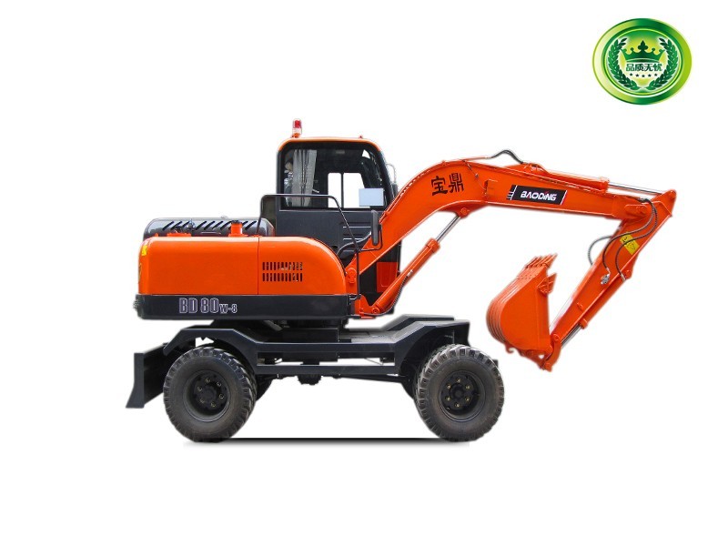 宝鼎BD80W-8C轮式挖掘机 宝鼎BD80W-8C轮式挖掘机