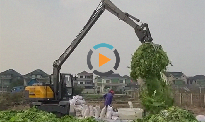 宝鼎品牌多功能长臂抓菜机