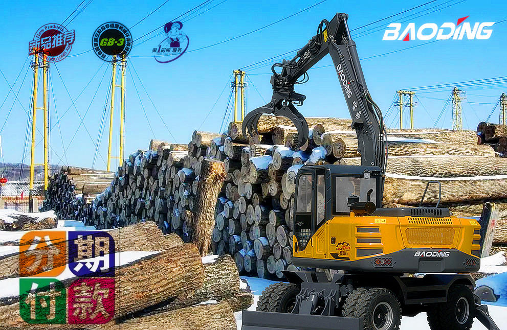 宝鼎BD100W-9GS抓木机