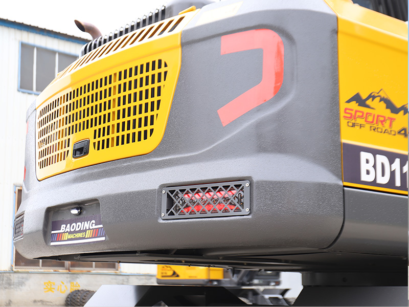 宝鼎110H抓木机铸铁配重