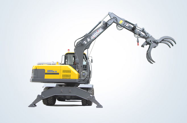 BD95型号轮式抓木机